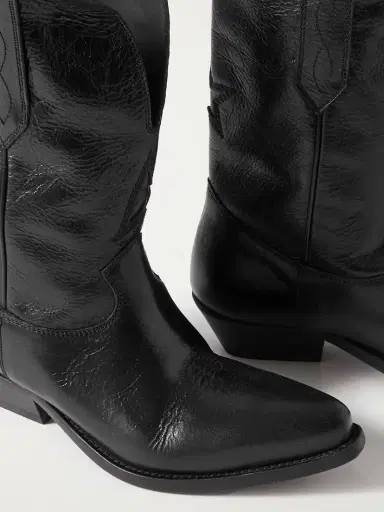 Golden Goose Low Wish Star Textured-leather Cowboy Boots | Thumbnail 4 Golden Goose Low Wish Star Textured-leather Cowboy Boots | Thumbnail 4