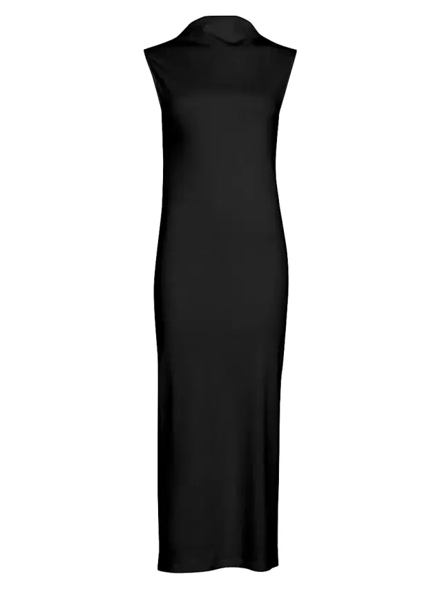 Women's Rose Cotton Midi-Dress Women's Rose Cotton Midi-Dress