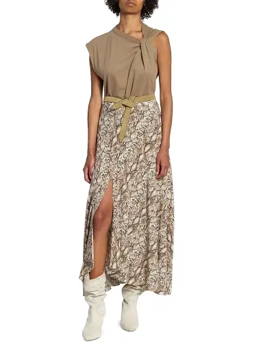 Isabel Marant Women's Lecce Leather Wrap Belt - Taupe | Thumbnail 3 Isabel Marant Women's Lecce Leather Wrap Belt - Taupe | Thumbnail 3