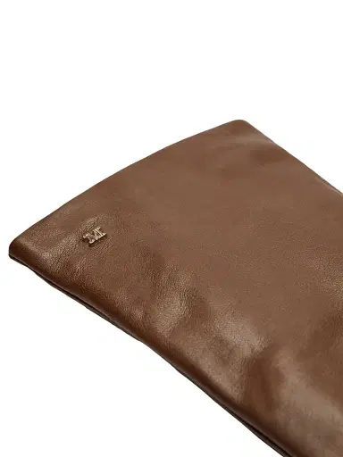 Max Mara Women's Long Leather Gloves - Tobacco | Thumbnail 3 Max Mara Women's Long Leather Gloves - Tobacco | Thumbnail 3