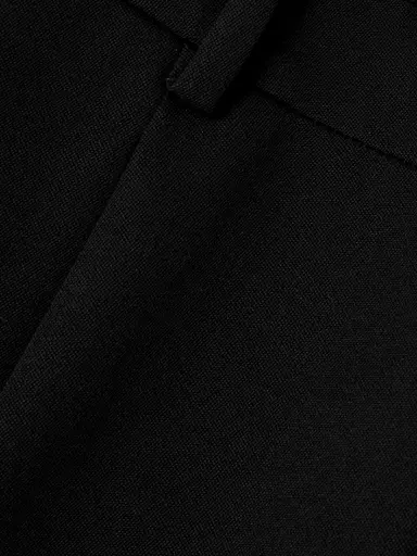 Saint Laurent Pleated Grain De Poudre Wool Straight-leg Pants | Thumbnail 5 Saint Laurent Pleated Grain De Poudre Wool Straight-leg Pants | Thumbnail 5