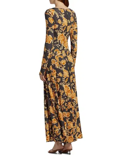 Kivari Women's Kaia Floral Knit Dress - Kaia | Thumbnail 5 Kivari Women's Kaia Floral Knit Dress - Kaia | Thumbnail 5