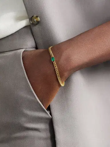 Anita Ko 18-karat Gold Emerald Bracelet | Thumbnail 2 Anita Ko 18-karat Gold Emerald Bracelet | Thumbnail 2