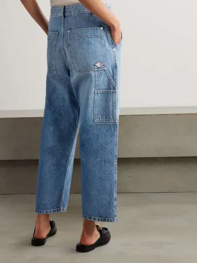 Bottega Veneta Cropped High-rise Straight-leg Jeans | Thumbnail 4 Bottega Veneta Cropped High-rise Straight-leg Jeans | Thumbnail 4