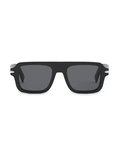 Dior Men's Diorblacksuit N21 52MM Rectangular Sunglasses - Black | Thumbnail 1 Dior Men's Diorblacksuit N21 52MM Rectangular Sunglasses - Black | Thumbnail 1