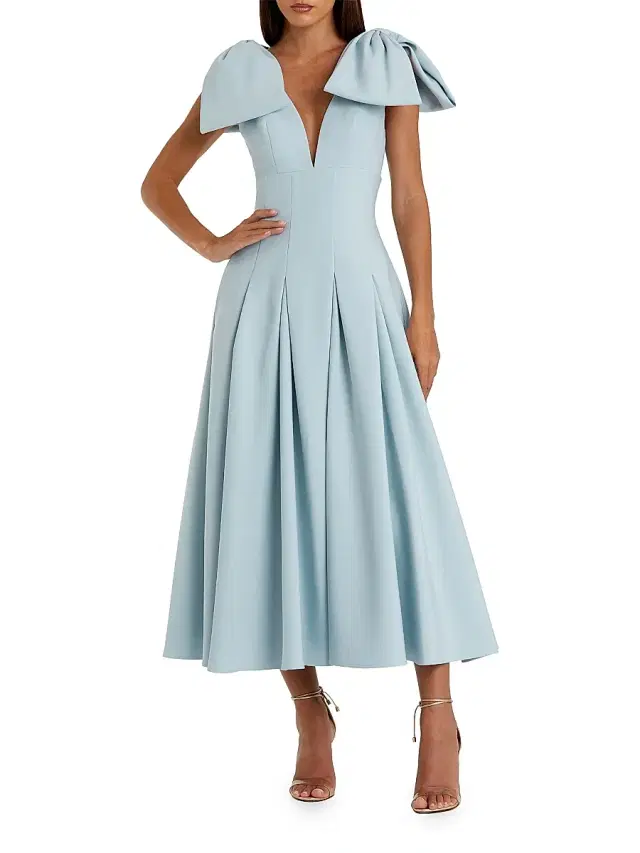 Women's Ieena Crêpe Bow-Strap A-Line Cocktail Dress Women's Ieena Crêpe Bow-Strap A-Line Cocktail Dress
