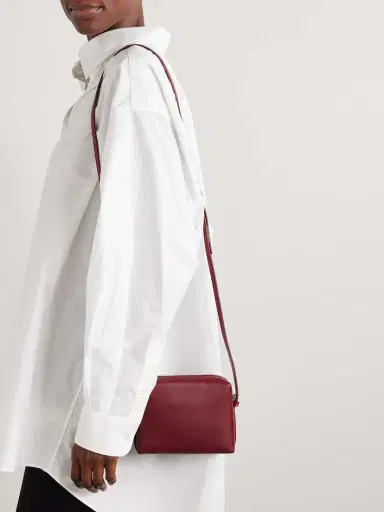 The Row Regent Leather Shoulder Bag | Thumbnail 6 The Row Regent Leather Shoulder Bag | Thumbnail 6