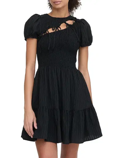 Hill House Home Women's The Gia Mini Nap Dress - Black | Thumbnail 2 Hill House Home Women's The Gia Mini Nap Dress - Black | Thumbnail 2