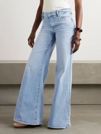 Frame Le Palazzo Mid-rise Flared Jeans | Thumbnail 3 Frame Le Palazzo Mid-rise Flared Jeans | Thumbnail 3