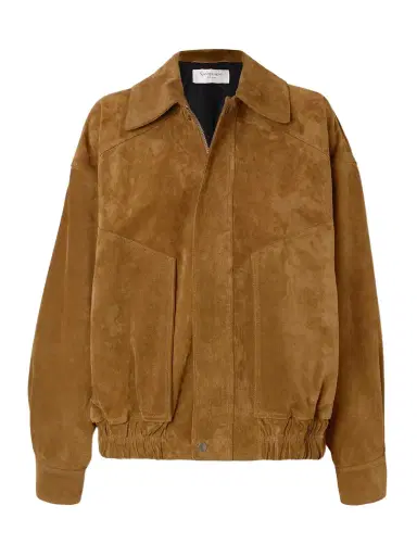 Saint Laurent Suede Jacket | Thumbnail 1 Saint Laurent Suede Jacket | Thumbnail 1