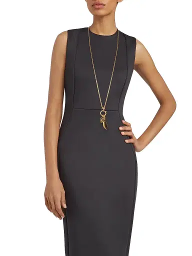 Chloé Women's Charms Goldtone Necklace - Vintage Gold | Thumbnail 2 Chloé Women's Charms Goldtone Necklace - Vintage Gold | Thumbnail 2
