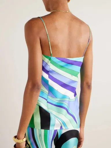 PUCCI Printed Silk-twill Camisole | Thumbnail 3 PUCCI Printed Silk-twill Camisole | Thumbnail 3