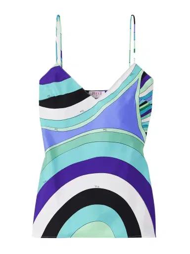 PUCCI Printed Silk-twill Camisole | Thumbnail 1 PUCCI Printed Silk-twill Camisole | Thumbnail 1