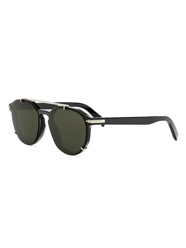 Men's DiorBlacksuit RI 56MM Round Sunglasses Men's DiorBlacksuit RI 56MM Round Sunglasses