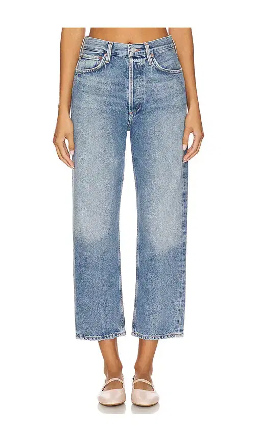 90s Mid Rise Loose Straight Crop Jeans 90s Mid Rise Loose Straight Crop Jeans