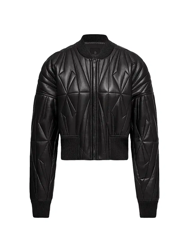 Women's + Rick Owens Geocamo Jacket in Leather Women's + Rick Owens Geocamo Jacket in Leather