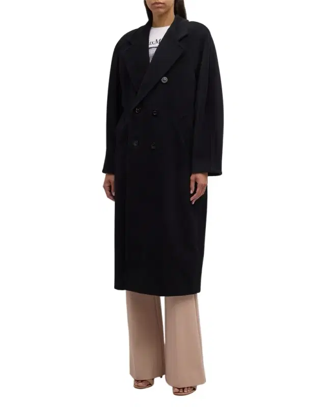 Wool-Cashmere Belted Madame Coat Wool-Cashmere Belted Madame Coat
