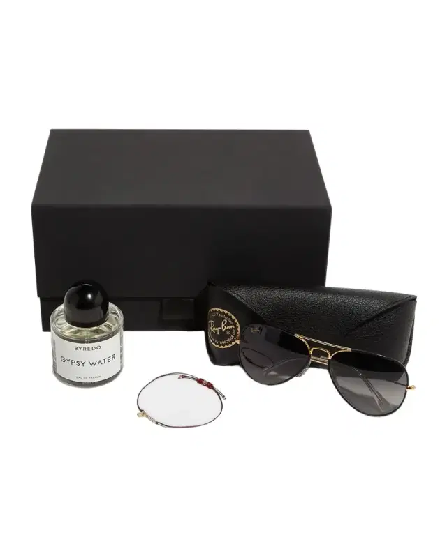 Sydney Evan Evil Eye Bracelet, Ray-Ban Sunglasses & Byredo Eau De Parfum Gift Box Set Sydney Evan Evil Eye Bracelet, Ray-Ban Sunglasses & Byredo Eau De Parfum Gift Box Set