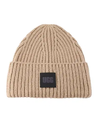 UGG Men's Chunky Rib Knit Beanie Hat | Thumbnail 1 UGG Men's Chunky Rib Knit Beanie Hat | Thumbnail 1