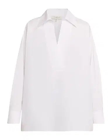 Lafayette 148 New York Oversized Cotton Popover Shirt | Thumbnail 1 Lafayette 148 New York Oversized Cotton Popover Shirt | Thumbnail 1