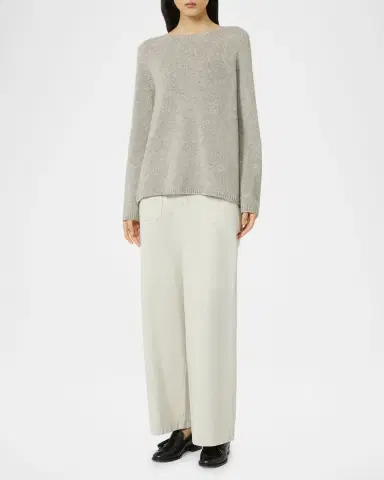 Max Mara Wool & Cashmere Crewneck Sweater | Thumbnail 2 Max Mara Wool & Cashmere Crewneck Sweater | Thumbnail 2