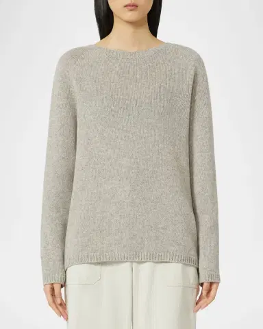 Max Mara Wool & Cashmere Crewneck Sweater | Thumbnail 4 Max Mara Wool & Cashmere Crewneck Sweater | Thumbnail 4