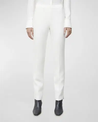 Lafayette 148 New York Petite Bleecker Finesse Crepe Pants | Thumbnail 3 Lafayette 148 New York Petite Bleecker Finesse Crepe Pants | Thumbnail 3