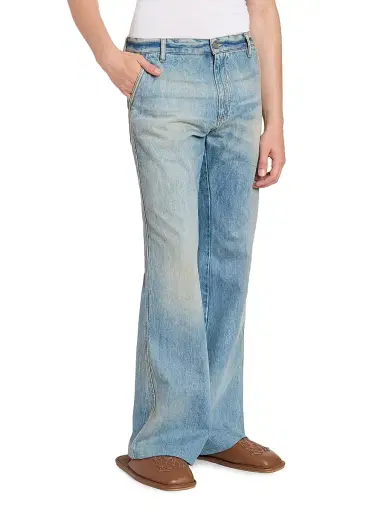 Amiri Men's Retro Bootcut Jeans - Retro Indigo | Thumbnail 4 Amiri Men's Retro Bootcut Jeans - Retro Indigo | Thumbnail 4
