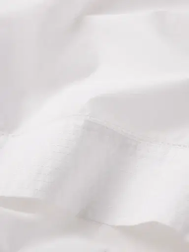 FRAME Women's The Sleek Cotton Cape Shirt - White | Thumbnail 8 FRAME Women's The Sleek Cotton Cape Shirt - White | Thumbnail 8
