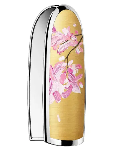 GUERLAIN Women's Rouge G Customizable Cherry Blossom Lipstick Case | Thumbnail 1 GUERLAIN Women's Rouge G Customizable Cherry Blossom Lipstick Case | Thumbnail 1