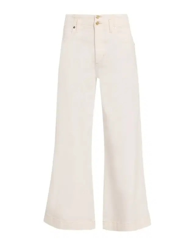 The Seamed Wide Trouser Crop Jeans The Seamed Wide Trouser Crop Jeans