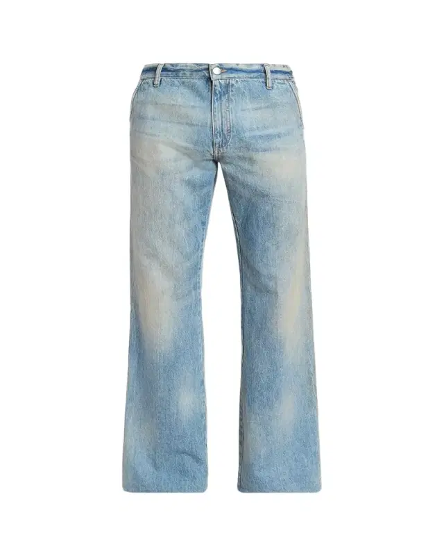 Men's Faded Denim Bootcut Jeans Men's Faded Denim Bootcut Jeans