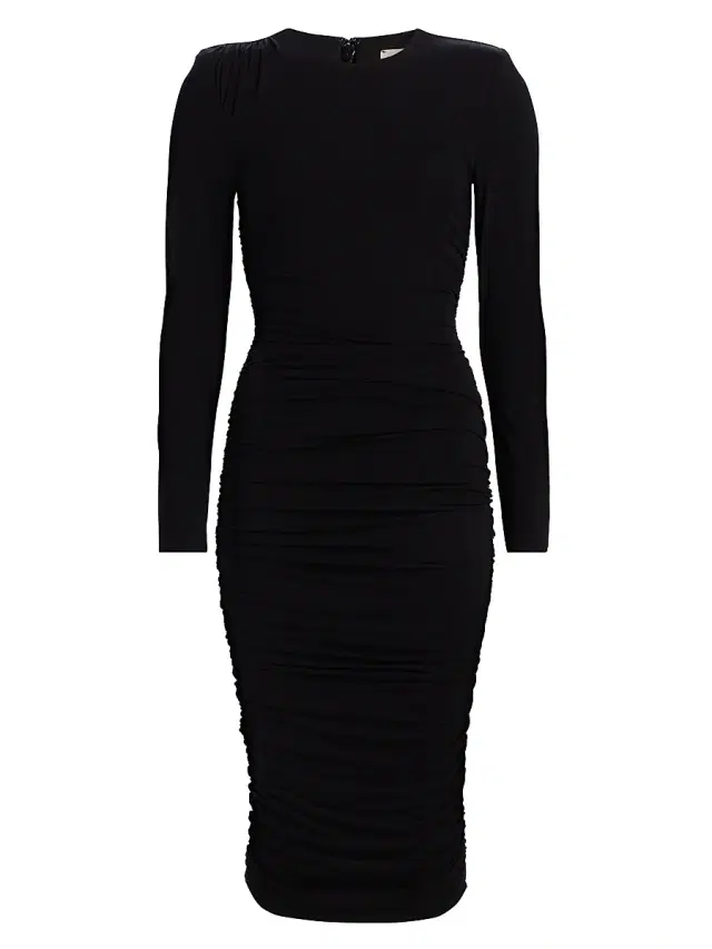 Women's Paityn Shirred Midi-Dress Women's Paityn Shirred Midi-Dress