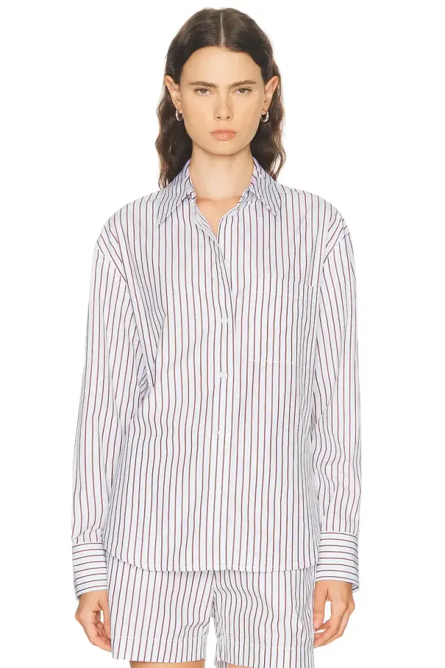 Maud Oversized Button Down Top Maud Oversized Button Down Top