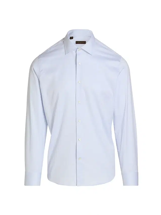 Men's COLLECTION Nailshead Cotton Shirt Men's COLLECTION Nailshead Cotton Shirt