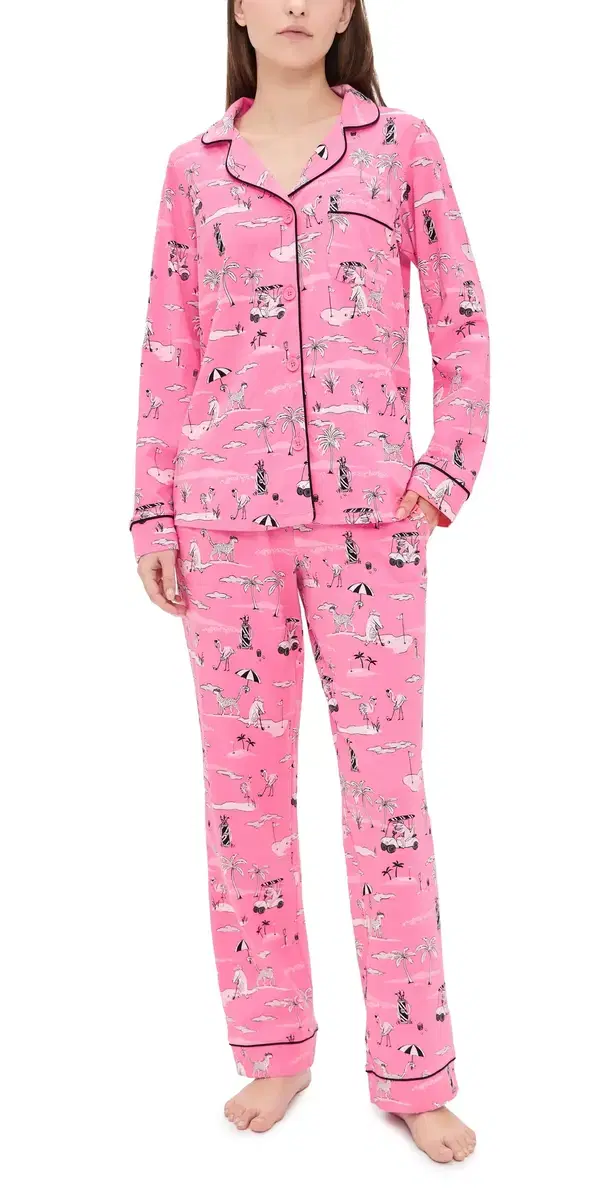 Two-Piece Pajama et Putting Pink Two-Piece Pajama et Putting Pink