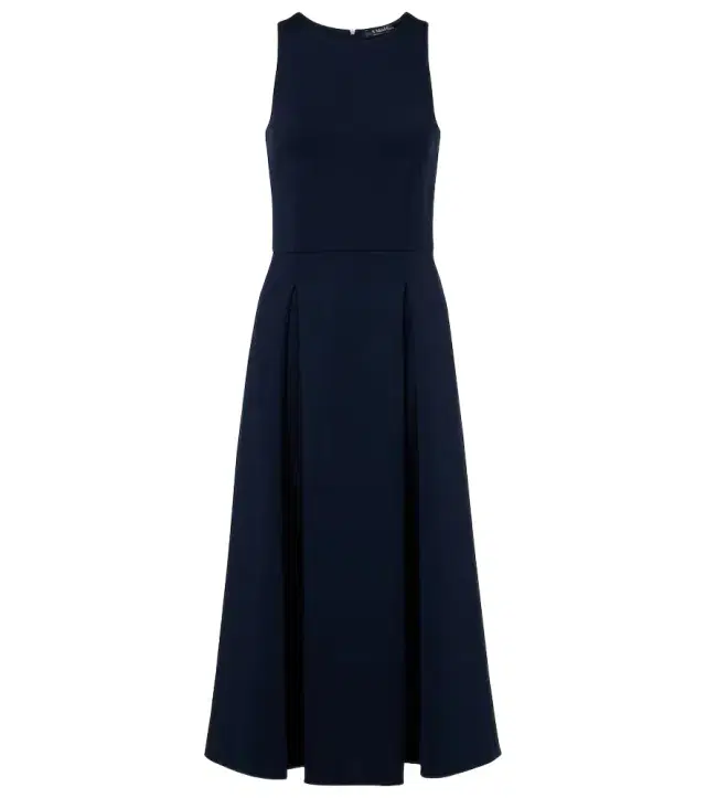 'S Max Mara Cannone cotton-blend jersey midi dress 'S Max Mara Cannone cotton-blend jersey midi dress