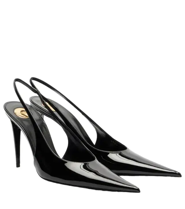 Guermantes 95 patent leather slingback pumps Guermantes 95 patent leather slingback pumps