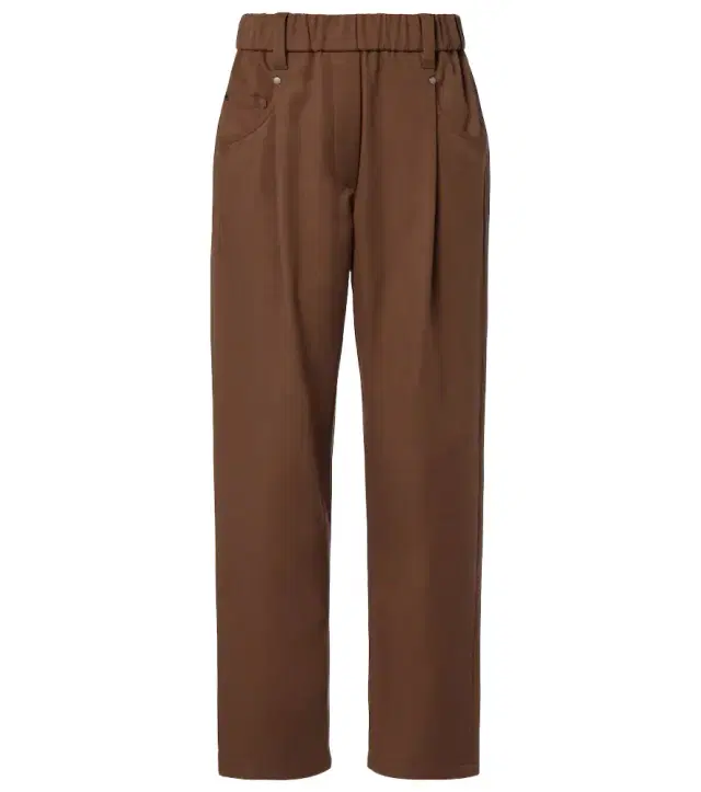 Monili cotton-blend straight pants Monili cotton-blend straight pants
