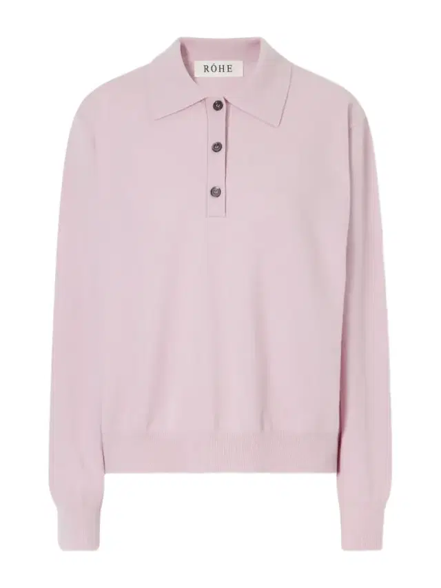 Wool-blend Polo Sweater Wool-blend Polo Sweater