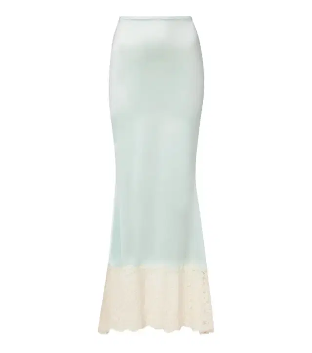 Natalia lace-trimmed satin slip skirt Natalia lace-trimmed satin slip skirt
