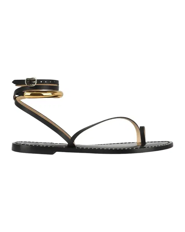 17 The Kalahari Leather Ankle-Wrap Sandals 17 The Kalahari Leather Ankle-Wrap Sandals