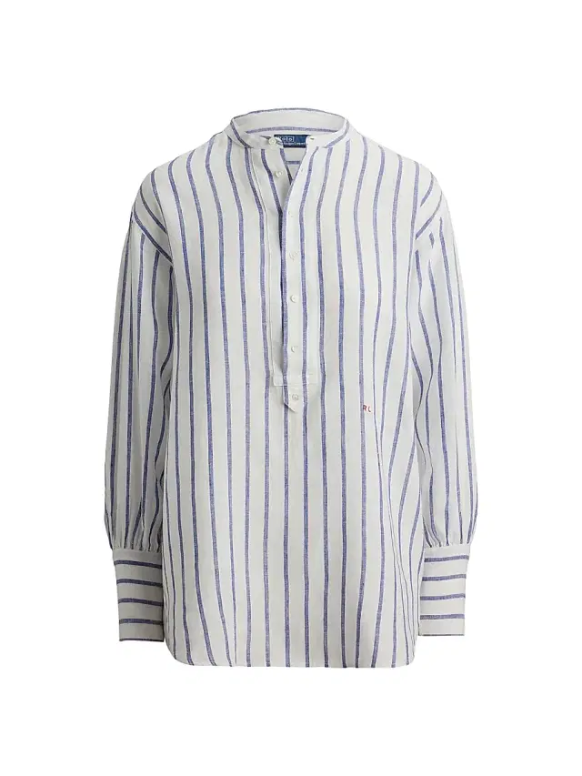 Women's Striped Linen Shirt Women's Striped Linen Shirt