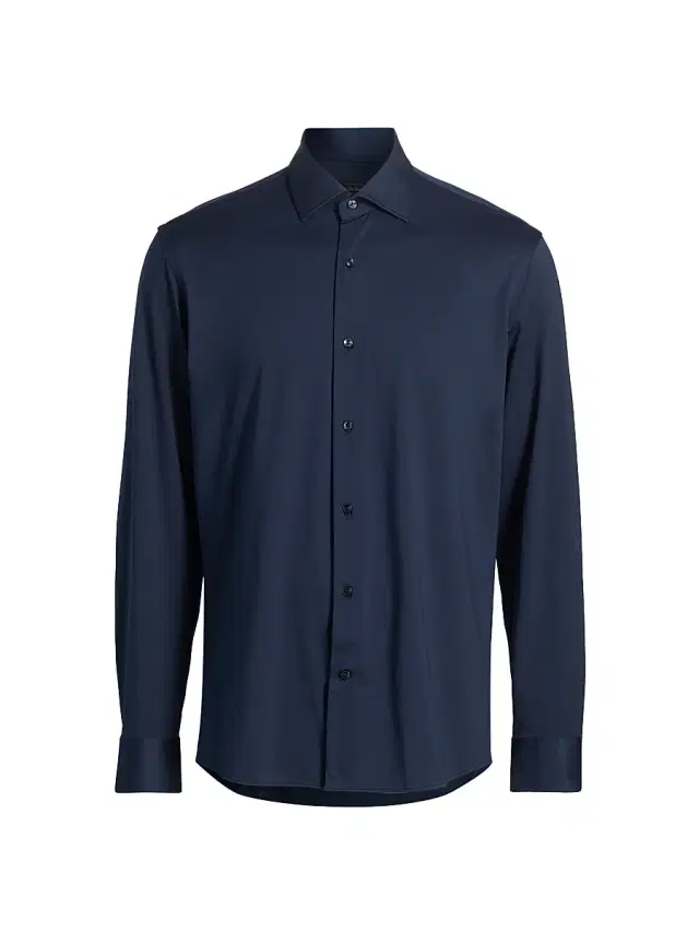 Men's COLLECTION Stretch Soild Shirt Men's COLLECTION Stretch Soild Shirt