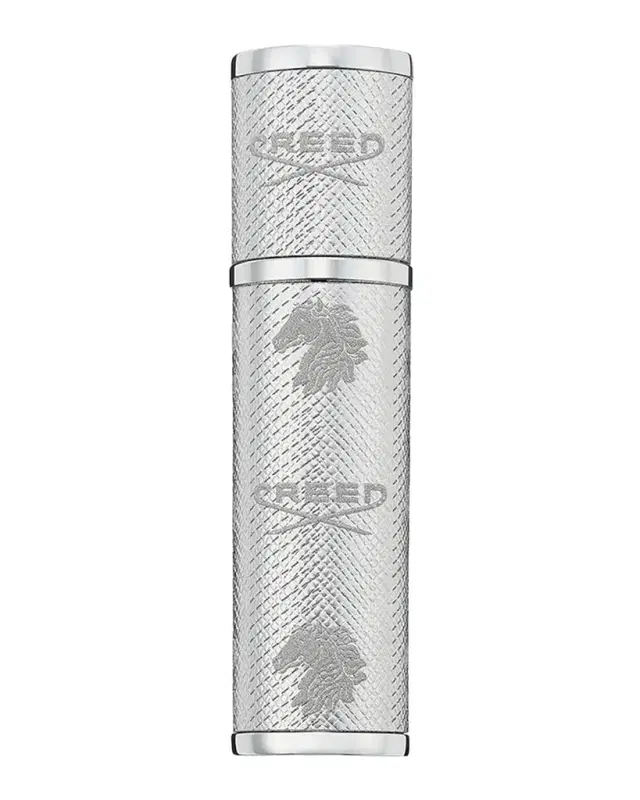 Refillable Silver Travel Spray Atomizer, 0.16 oz. Refillable Silver Travel Spray Atomizer, 0.16 oz.