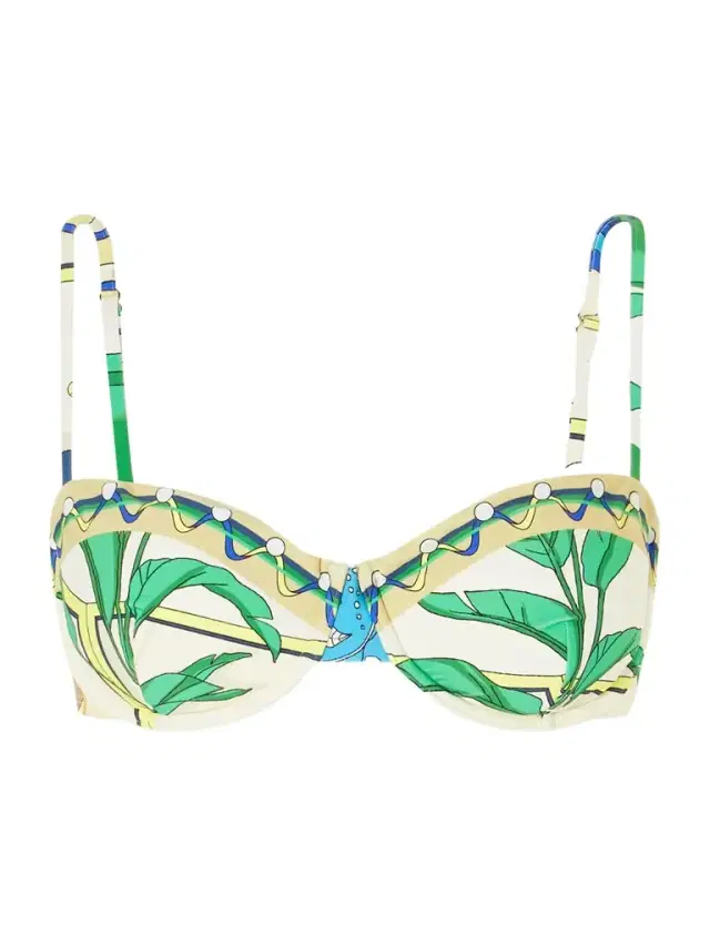 Printed Bikini Top Printed Bikini Top
