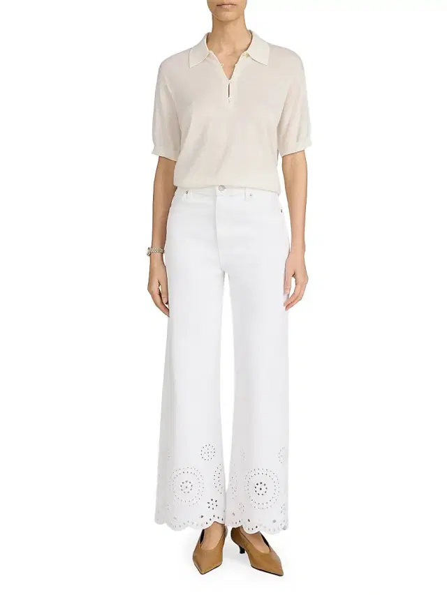 Women's The Eyelet Wide-Leg Jeans Women's The Eyelet Wide-Leg Jeans