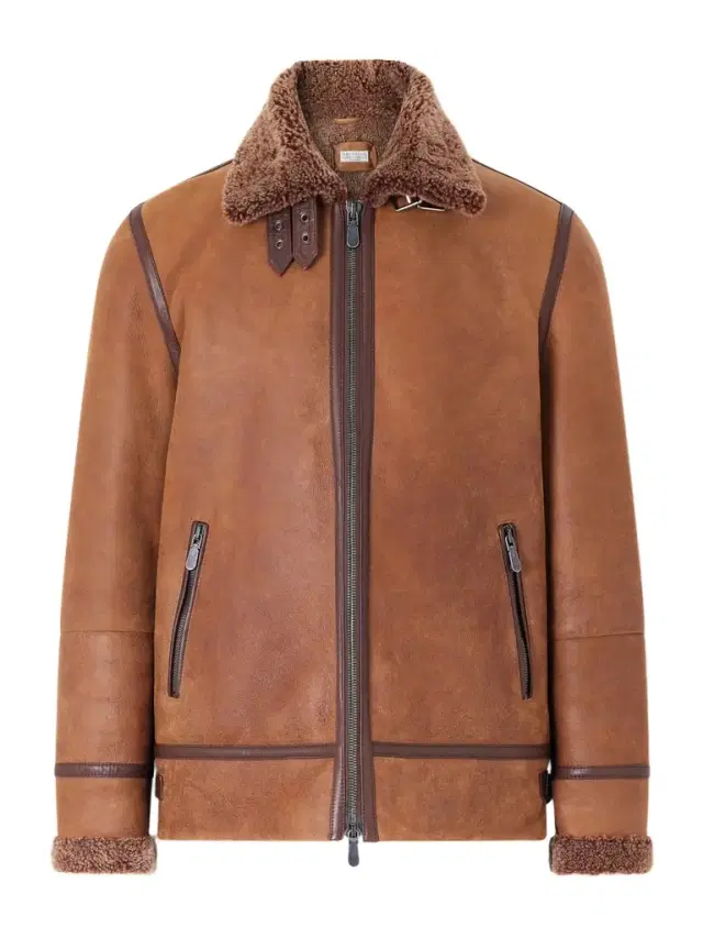 Shearling Jacket - Men Shearling Jacket - Men