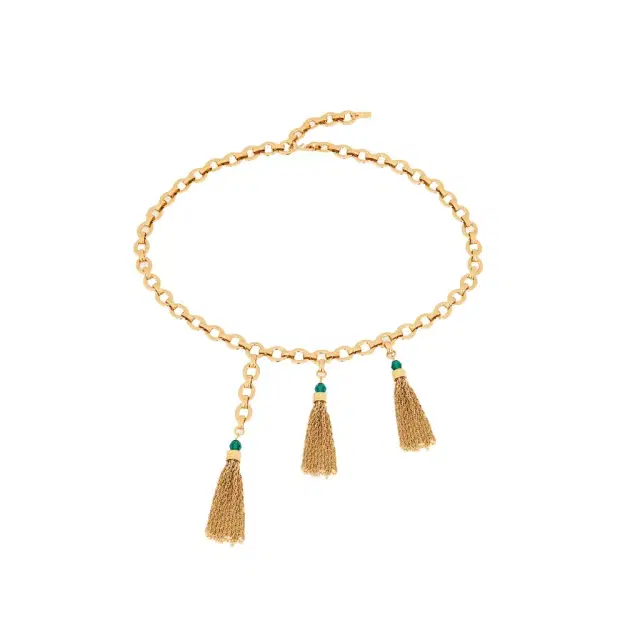 The Chloé Pompoms belt The Chloé Pompoms belt