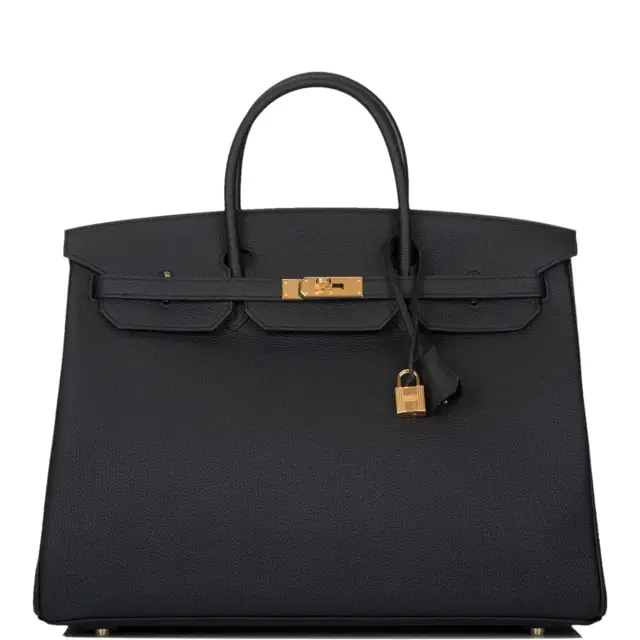 Hermes Birkin 40 Black Togo Gold Hardware Hermes Birkin 40 Black Togo Gold Hardware